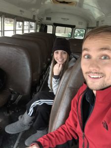 Chris and Sarah Skoolie Livin Bus 985