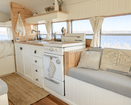 mid size skoolie conversion idea