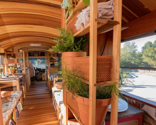 non toxic skoolie conversion ideas