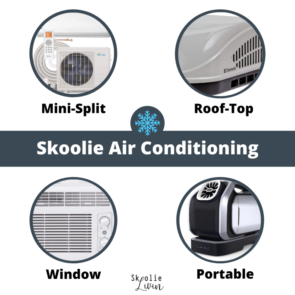 best skoolie air conditioning options