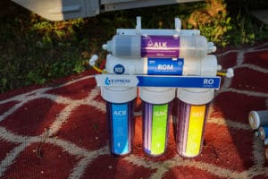 skoolie water filtration system