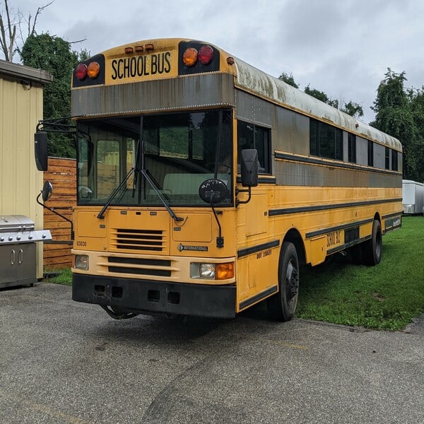 Slope Of Roof Raise Skoolie School Bus Rv School Bus vrogue.co
