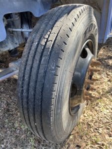 Tires still in decent condition with tread