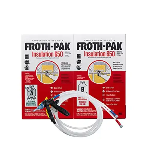 Froth-Pak 650 Spray Foam Insulation Kit