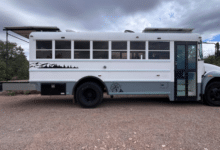 Skoolie Exterior Storage Ideas